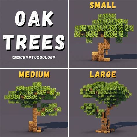 Custom Oak Trees in Minecraft! | Minecraft tree, Minecraft garden, Minecraft steampunk