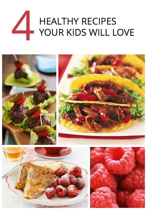 4 Healthy Recipes for Kids