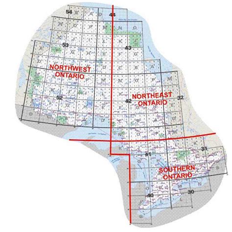 Canada Map Sales Canadian Topographic Maps – Ontario – Canoeing.com