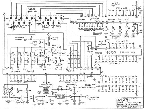 Atari CX2600A Schematic