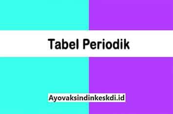 Tabel Periodik Unsur Kimia dan Keterangan Lengkap PDF - Monday Daily