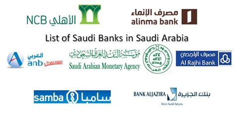 List of Saudi Banks in Kingdom of Saudi Arabia | Arabian Gulf Life