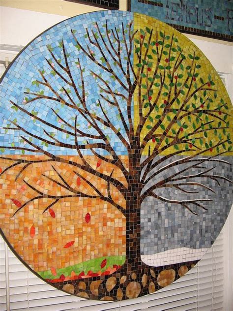 Easy Mosaic Art Tree