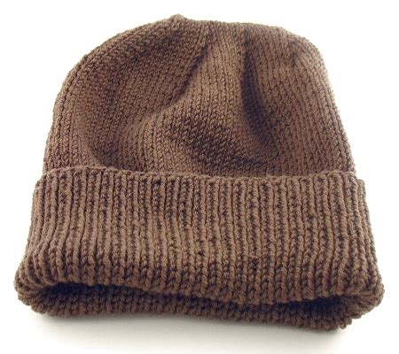 Men’s Knit Hat Pattern | A Knitting Blog