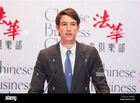 Alexandre Arnault PDG Rimowa during the Chinese Business Club Lunch at ...