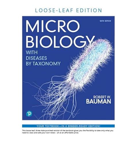 9780135174708: Microbiology with Diseases by Taxonomy, Loose-Leaf Edition (Masteringmicrobiology ...