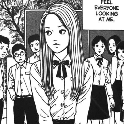 kirie is a normal girl, but her hair has started to "curl" in her life. Junji Ito, Manga Anime ...
