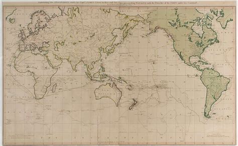 A general chart exhibiting the discoveries made by Captain James Cook ...