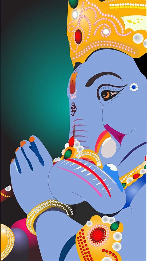 Ganesh Ji 3d, krishna bappa, bappa, krishna, lord, god, HD phone ...