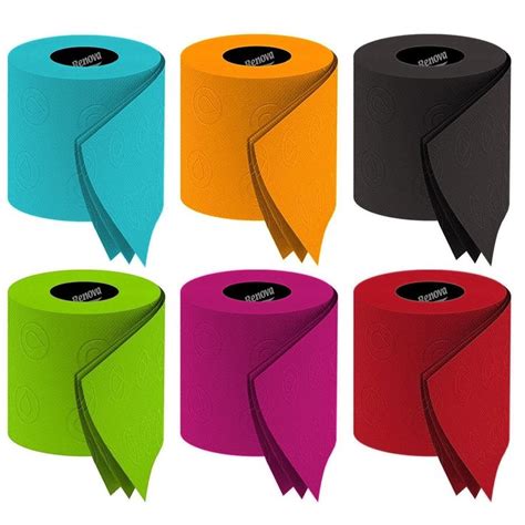 Renova 3 Ply Soft Colour Toilet Loo Bathroom Tissue Paper Rolls 6 Pack | eBay | Colored toilets ...