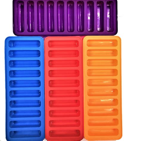 Premium Quality Silicone Ice Stick Tray -25 Pcs | Accurate Rubber ...