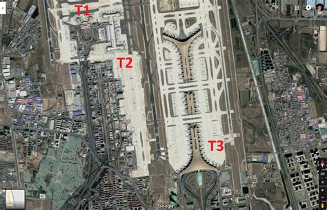 Beijing Capital Airport Map