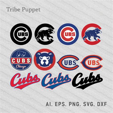 Chicago Cubs Logo Vector Set - MasterBundles