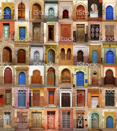 Colorful Moroccan doors | Moroccan doors, Unique doors, Morrocan doors