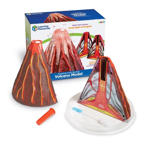 Buy Learning Resources Erupting Volcano Model, Fun Science Learning ...