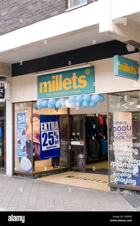 Millets outdoor shop hi-res stock photography and images - Alamy