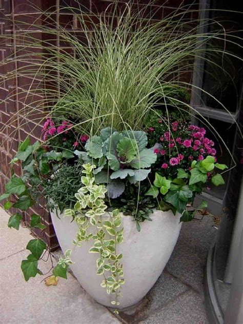 Best Winter Container Gardening Ideas and Pictures 5 - Awesome Indoor & Outdoor | Fall container ...