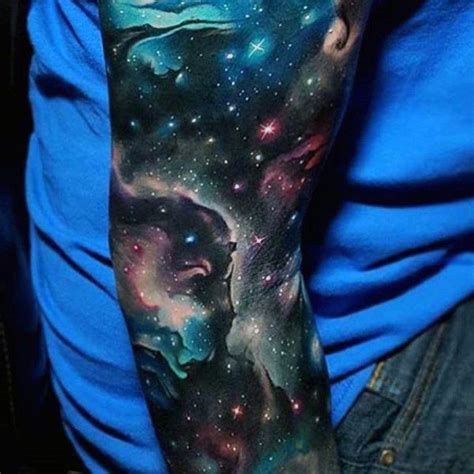 103 Awesome Tattoos for Guys [2024 Inspiration Guide] | Galaxy tattoo, Astronomy tattoo, Space ...