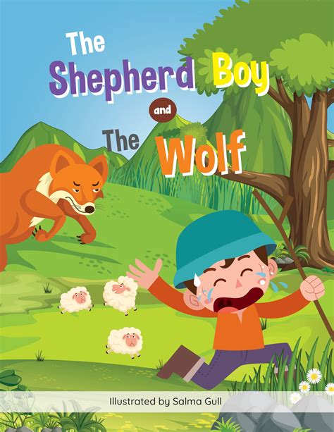 The Shepherd Boy and the Wolf PDF Book in English | Free Printable Papercraft Templates