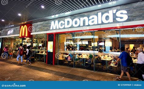 McDonalds, mcdonald editorial stock image. Image of customer - 57599969