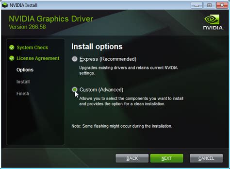 Installing NVIDIA Display Drivers Under Windows 7, Windows 8, or ...