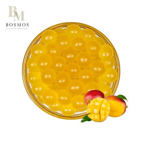 Mango Popping Boba (Premium) - BOSMOS International