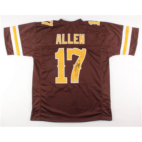 Josh Allen Signed Wyoming Cowboys Jersey (Beckett COA) | Pristine Auction