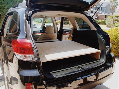 Subaru Outback Camper Conversion Kit – Compass Camper ...