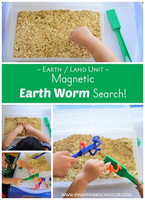 Earth and Land Unit: Magnetic Earth Worms! | Worms preschool, Worms preschool theme, Magnet ...