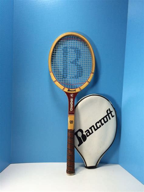 Bancroft Tennis Racket Bjorn Borg Signature Custom Designed by | Etsy ...