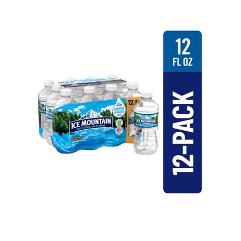 Ice Mountain® Spring Water | 12 oz 12-Pack | ReadyRefresh