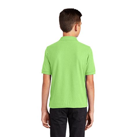 Youth Short Sleeve Polo – LIME – Rolesville Charter Academy