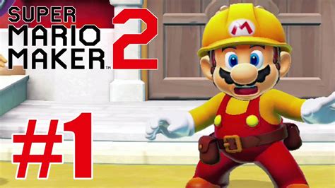 Super Mario Maker 2 Story Mode Gameplay Walkthrough Part 1 - YouTube
