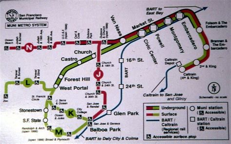 20010303 01 Muni Light Rail Map | Explore davidwilson1949's … | Flickr - Photo Sharing!