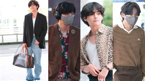 Loved Taehyung's airport look for Paris? Here are 8 airport styles ...