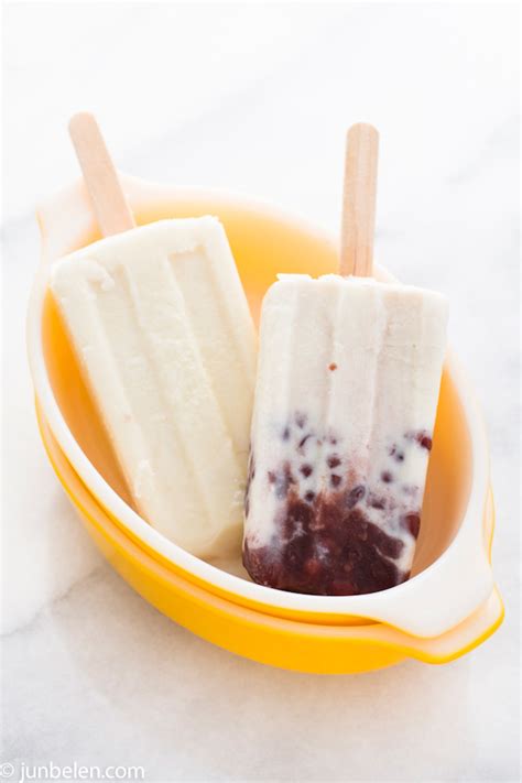 How to Make Ice Buko with Monggo (Coconut Ice Pops with Red Mung Beans ...