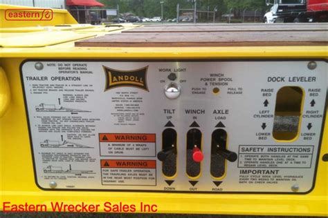 Landoll Trailer Parts & Service Manuals | Eastern Wrecker Sales Inc