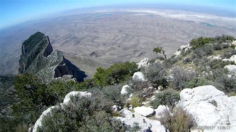 Guadalupe Peak Summit 360 view - YouTube