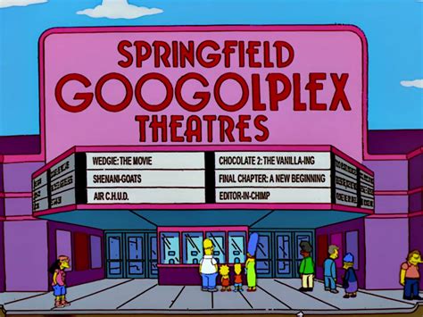 Springfield Googolplex Theatres | Simpsons Wiki | Fandom