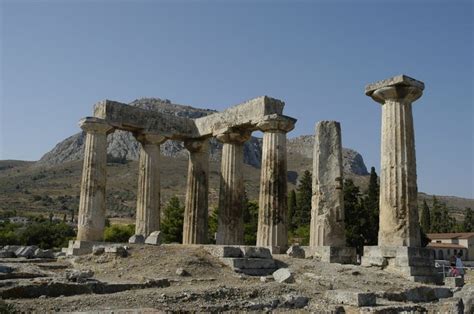 Ruins of Corinth, Greece | Corinth greece, Ancient architecture, Ruins