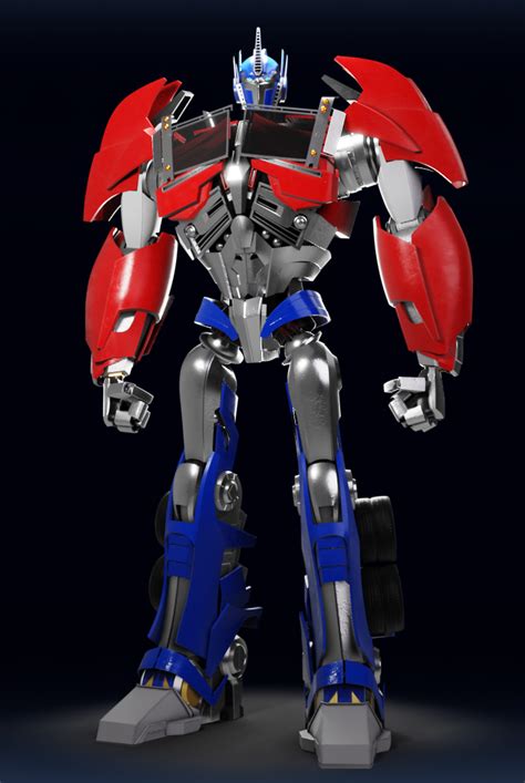 Optimus Prime / Transformers Prime by wildman1411 on DeviantArt