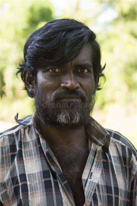 Stern-looking Tamil man. editorial image. Image of face - 47943400