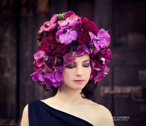 De 10 origineelste hoeden met bloemen - Bloomifique | Bloemen mode, Hoeden