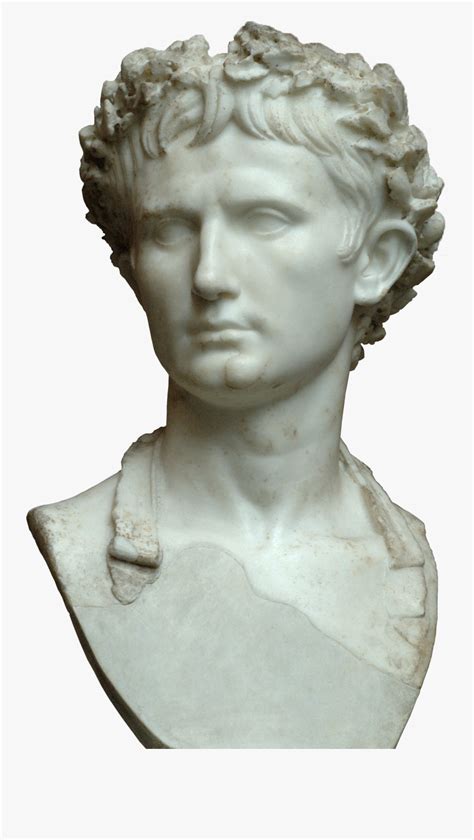 Roman Bust Png - Augustus Caesar Transparent , Free Transparent Clipart - ClipartKey