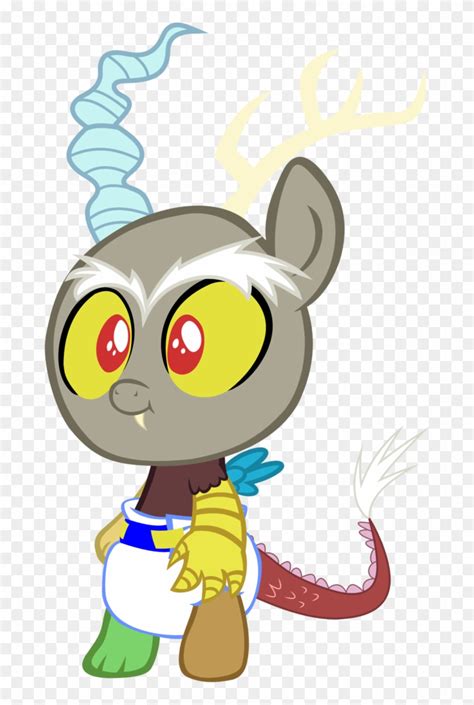 Baby Discord By Megarainbowdash2000 - Cartoon - Free Transparent PNG Clipart Images Download