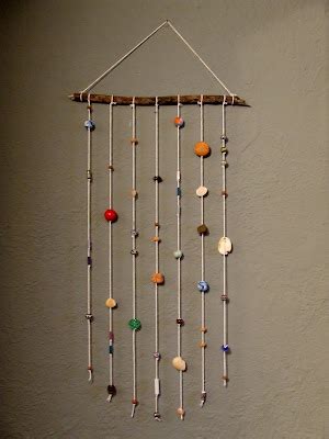 SINNEMOTA: Beaded wall hanging.