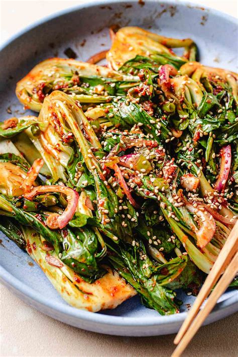 Bok Choy Kimchi (easy, vegan) | I Heart Umami®