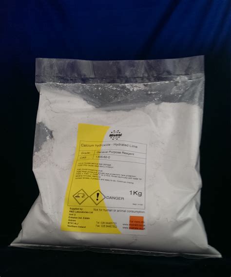 Buy Calcium Hydroxide - Hydrated Lime Online UK & Ireland - Limewater | Mistral Industrial Chemicals