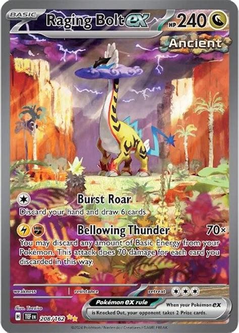 Raging Bolt ex #208 Prices | Pokemon Temporal Forces | Pokemon Cards