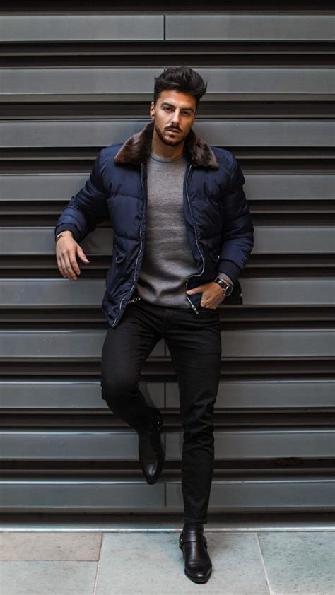 5 Stylish Winter Outfits For Men | Winter outfits men, Stylish winter outfits